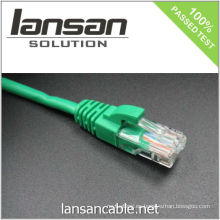 4PR 24AWG RJ45 UTP Cable del CAT 5e / cable del remiendo / cable de remiendo / cable de Ethernet, 100Mhz / PVC / LSOH